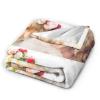 BDUEYFU Custom Blanket with Text Picture Collage Customized Throw Blankets,Birthday Anniversary Wedding Personalized Halloween Christmas Couples Gifts for Boyfriend Girlfriend 54"x70" 2 Photo view 3