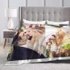 BDUEYFU Custom Blanket with Text Picture Collage Customized Throw Blankets,Birthday Anniversary Wedding Personalized Halloween Christmas Couples Gifts for Boyfriend Girlfriend 54"x70" 2 Photo view 4