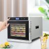 food dehydrator Food Dehydrator, 700W Food Dehydrator Machine for Food, Herbs, Meat, 8 Stainless Steel Trays, 24H Timer, 167F Temperature Control, Large Drying Space with 8.11 view 1