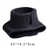 Couch Cup Holder Tray Armrest Organizer Nonslip Stable Washable Hold Coffee Cups Cup Holder Drink Holder for Bedroom Office Birthday Gifts (Black) view 3
