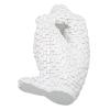 Ddewing Thinker Statue, Modern Home Resin Sculptures, White Resin Eco Friendly Bookend Function Thinker Mosaic Statue for Bedroom Shelf Office view 4