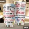 MEDROC Awesome Miracle Worker Recreation Director Tumbler Stainless Steel 20oz, Funny Gifts Bulks For Office Women Men Work Friends Coworker, Driking Coffee Cup For Birthday Christmas view 4