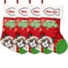 MALIHONG Custom Name 4 Pack Merry Christmas Stocking for Ragdoll Cat Gift Snowflake Christmas Tree Hanging Stocking Home Decor Classic Xmas Holiday Party Decor Cat Lovers Gift 14.4" view 1