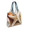 AdaNti Starfish Coral and Seashell print Canvas Tote Bags For Women Large Capacity Reusable Grocery Bags Shoulder Bag For Work Outdoor Travel view 2