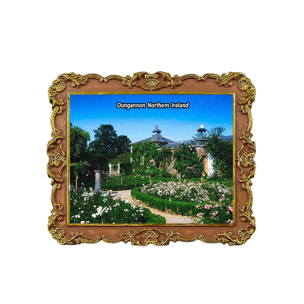 Dungannon Northern Ireland UK Refrigerator Magnet 3D Travel Souvenir Fridge Decoration Magnetic Sticker Craft Collection