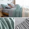 COTTEBED Ultra-Soft Twin Comforter Set with Sheets - 5 Pieces Bed in a Bag Twin Down Comforter & Bedding Sheet Sets, Lightweight Boho Cozy Washed PolyCotton for Kids Boy Girl All Season Use,Sage Green view 3