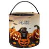 KafePross Personalized Halloween Trick or Treat Bag Cane Corso Dog Halloween Ghost Pumpkin Decor Basket Candy Gifts Bucket 9 x 9.8 Inch view 1