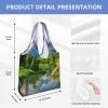 AdaNti National Park print Canvas Tote Bags For Women Large Capacity Reusable Grocery Bags Shoulder Bag For Work Outdoor Travel view 4