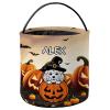 KafePross Personalized Halloween Trick or Treat Bag Maltese Dog Halloween Ghost Pumpkin Decor Basket Candy Gifts Bucket for Kids 9 x 9.8 Inch view 1