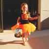 KafePross Personalized Halloween Trick or Treat Bag Maltese Dog Halloween Ghost Pumpkin Decor Basket Candy Gifts Bucket for Kids 9 x 9.8 Inch view 4
