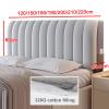 Crystal Velvet Bed Headboard Covers Short Plush Upholstered Stretch Bed Head Cover Bed Headboard Slipcover Double Single Queen King Head Board Dustproof Protector for Bedroom Dcor(200cm,Grey1) view 4