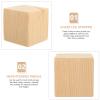 UPKOCH 2pcs Furniture Risers Table Leg Elevators Easy Installation Bed Pad for Sofa Chair and Desk Stable Height Adjusters view 2