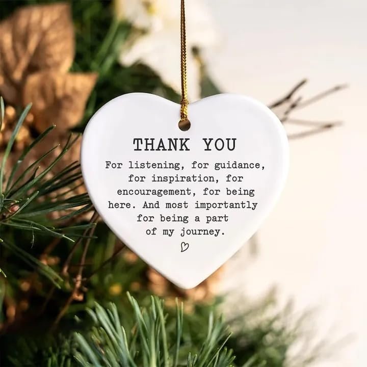2024 Christmas Heart Hanging Ornament - Lovely Heart Hanging On The Tree, Christmas Tree Decorations, Xmas Halloween Creative Ornament Decorations for New Year