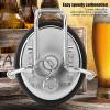 Beer Keg Lids Small Keg Carbonation Lids Carbonator Lids Homemade Carbonation Lids Carbonation Lids with 0.5 m Diffusion Stones Beer Keg Lids Suitable for Workshops or Beer Making Plants view 2