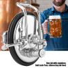 Beer Keg Lids Small Keg Carbonation Lids Carbonator Lids Homemade Carbonation Lids Carbonation Lids with 0.5 m Diffusion Stones Beer Keg Lids Suitable for Workshops or Beer Making Plants view 3