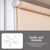 Garneck 10pcs Window Blind Cord Holder Roller Shades Clear P-Shaped Clip Fixation Hook for Bead Chain Blind Valance Replacement Clips Saftey Chain and Cord Guide view 4