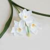 leph Artificial Small Fresh Narcissus Indoor Table Decoration with Fake Flowers Single Branch Silk Cloth Pastoral Style Daffodils view 1