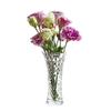 6.5 in Clear Crystal Glass Vase for Modern Table Shelf Home Decor for Fireplace Bedroom Kitchen Living Room Centerpiece Desk view 1
