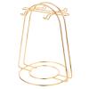 STOBAZA Coffee Cup and Saucer Holder Iron Cup Drying Tree Stand for Kitchen and Cafe Elegant Space-Saving Rack for Teacups Finish view 1