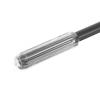 DOITOOL Aluminum Curtain Pull Rod with Metal Snap 21.8 inch Push Wand for Drapery and Grommet Curtains Blind Opener Stick Versatile Drapery Wand Black 55.5X2CM view 4