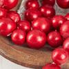 Red Metallic Ball String Garlands Set of 2 by Factory Direct Craft 6 feet Long Red Christmas Garlands Add to Christmas Trees, Stairs, Banisters, Mantels or Any Special Occasion Needing Shine view 3