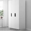 cabinehandles,kitchen door handles, 2 Pezzi Maniglia Del Cassetto Nascosta Maniglia per Porta Armadio Nascosta Maniglie da Incasso, con Vite, per Cassetti Porta Armadi Guardaroba Com (128mm/5in,Black view 2