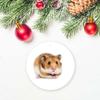 Hamster Ornament,Christmas Ornament Xmas Tree Ornaments,Suitable for Home,Party Decorations view 3