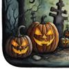 Caroline's Treasures DAC2217DDM Graveyard Spooky Halloween Dish Drying Mat Absorbent Dish Drying Mat Pad for Kitchen Counter Dish Drainer Mat for Countertop, 14 x 21", Multicolor view 4
