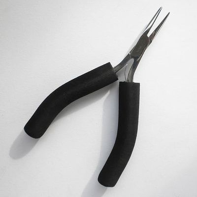 5 3/4" Needle Nose Non-Serrated Pliers with Cushioned Handle