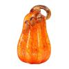 Bothyi Glass Pumpkin Decoration, Pumpkin Figurine Decorative Ornaments, Creative Artificial Pumpkin Collectible Figurines Artwork for Halloween Decor, L view 2