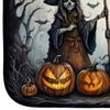 Caroline's Treasures DAC2291DDM Witches Spooky Halloween Dish Drying Mat Absorbent Dish Drying Mat Pad for Kitchen Counter Dish Drainer Mat for Countertop, 14 x 21", Multicolor view 4