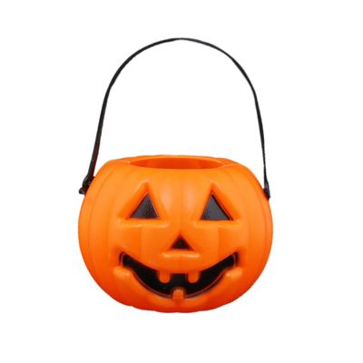 IMIKEYA Led Halloween Pumpkin Candy Carry Lanterns Large Handle Portable Pumpkin Lights for Kids Party Decorations