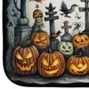 Caroline's Treasures DAC2268DDM Pet Cemetery Spooky Halloween Dish Drying Mat Absorbent Dish Drying Mat Pad for Kitchen Counter Dish Drainer Mat for Countertop, 14 x 21", Multicolor view 4