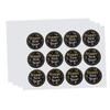 PLAFOPE Round Labels Stickers Happy New Year Sealing Stickers Self-Adhesive Sealing for Cookies view 1