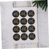 PLAFOPE Round Labels Stickers Happy New Year Sealing Stickers Self-Adhesive Sealing for Cookies view 2