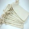 TBF 12 Pack Drawstring Pouches Gift Bags Natural Plain Wholesale Cotton Canvas for Party Favor, Jewelry Blank Reusable Pouch Bags Bulk Wholesale (12" x 14" Inches) view 2