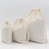 TBF 12 Pack Drawstring Pouches Gift Bags Natural Plain Wholesale Cotton Canvas for Party Favor, Jewelry Blank Reusable Pouch Bags Bulk Wholesale (12" x 14" Inches) view 4