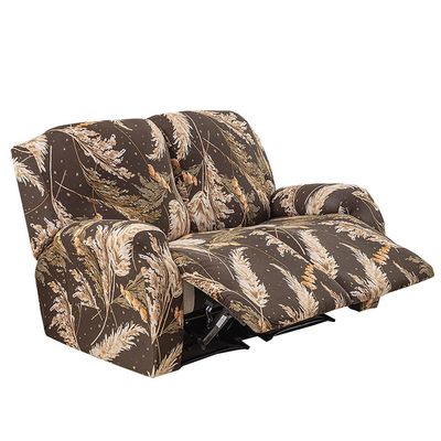 4/6/8 Pieces Recliner Sofa Covers Couch Covers for 1/2/3 Seats Sofa Recliner,Stretch Recliner Chair Covers Washable Protector with Elastic Bottom for Kids,Pet ( Color : #5 , Size : 2 seat (6pcs) )