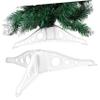 ABOOFAN Christmas Tree Stand White Artificial Christmas Tree Base for DIY Crafts Sturdy Design Stable Structure for Home Easy Assembly Grooves view 1