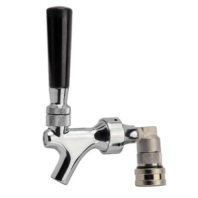 Standard Draft Beer Tap Faucet,Homebrew Keg Tap Spout & Stainless Steel Beer Dispenser with liquid Ball Lock Quick Disconnect