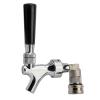 Standard Draft Beer Tap Faucet,Homebrew Keg Tap Spout & Stainless Steel Beer Dispenser with liquid Ball Lock Quick Disconnect view 1