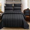 Virah Bella - Full/Queen Rustic Quilt Set with Matching Tote - Cabin Bedding Comforter Set 2 Shams - Polyester Patchwork Microfiber Back, Warm and Comfortable, Lodge Dcor - Aztec Medley view 3