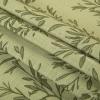 TWOPAGES Pinch Pleat Floral Curtain 63 Inch Long Light Filtering Privacy Drape Linen Textured Printed Curtain for Kitchen Bathroom (Jade, 52W x 63L Inches, 1 Panel) view 3