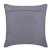 The HomeCentric Grey Suede Cushion Cover, Pack of 2, 24x24 inch (60x60 cm) Suede Pillow, Square Jute Embroidery Pillow Cover Bed, Couch, Sofa, Grey Pillow Cover Easter - Jute Entangled view 3