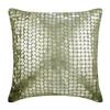 The HomeCentric Cushion Covers, Cushion Cover, Decorative Pillow Covers Pack of 2, 22x22 inch (55x55 cm) Grey, Cotton Throw Pillow Covers, Handmade Pillow Covers, Circles & Dots - Winter is Coming view 1