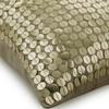 The HomeCentric Cushion Covers, Cushion Cover, Decorative Pillow Covers Pack of 2, 22x22 inch (55x55 cm) Grey, Cotton Throw Pillow Covers, Handmade Pillow Covers, Circles & Dots - Winter is Coming view 2