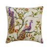 The HomeCentric Decorative Purple Pack of 2, 18"x18" (45x45 cm) Throw Pillow Covers, Cotton Bead & Peacock Throw Pillows for Sofa, Bird Contemporary Style Easter - Mayush view 1