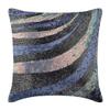 The HomeCentric Pillow Cover Pack of 2 18x18 inch (45x45 cm) Grey Decorative Cushion Cover Metallic Sequins Beaded Sparkly Glitter Pillow Cover Square Silk Pillow Cover Couch Abstract - Wild Night view 1