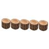 DOITOOL 10pcs Wooden Tealight Holders Rustic Log Candle Stands for Home Decor Wedding Centerpieces Romantic Dinner Party Decorations Miniature Votive Candle Holders view 1