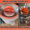 Crescent Tool Compatible for Jack Lalanne Power Juicer Juicer Repalcement Parts for CL003AP E1188 E1189 MT1000 Orange view 4